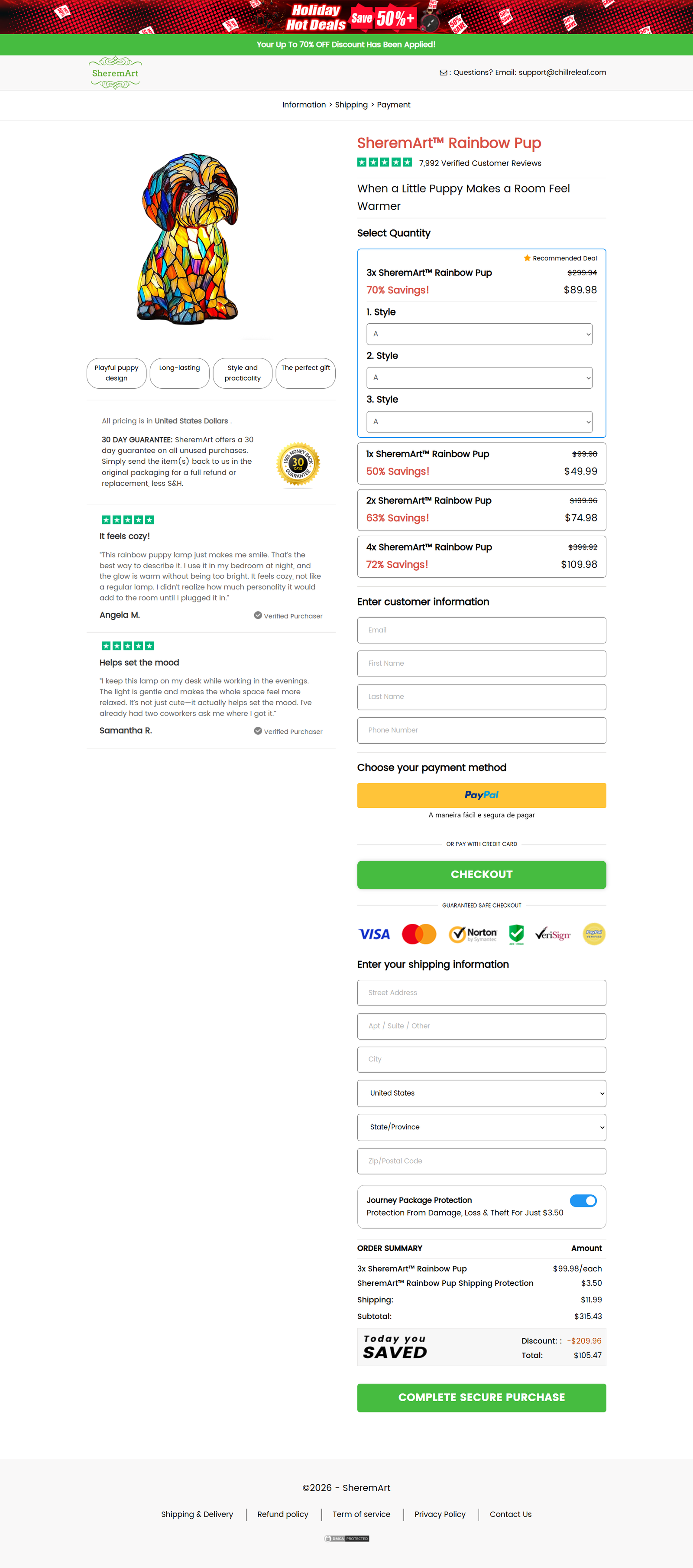 Rainbow Pup is a rainbow puppy resin lamp that adds a gentle, cozy glow to desks and nightstands, brightens decor, and makes a cheerful gift. Shop now.